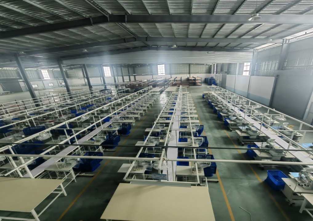 Thailand Dedicated Tactical Base sewing production line in Chonburi (Slide 17)