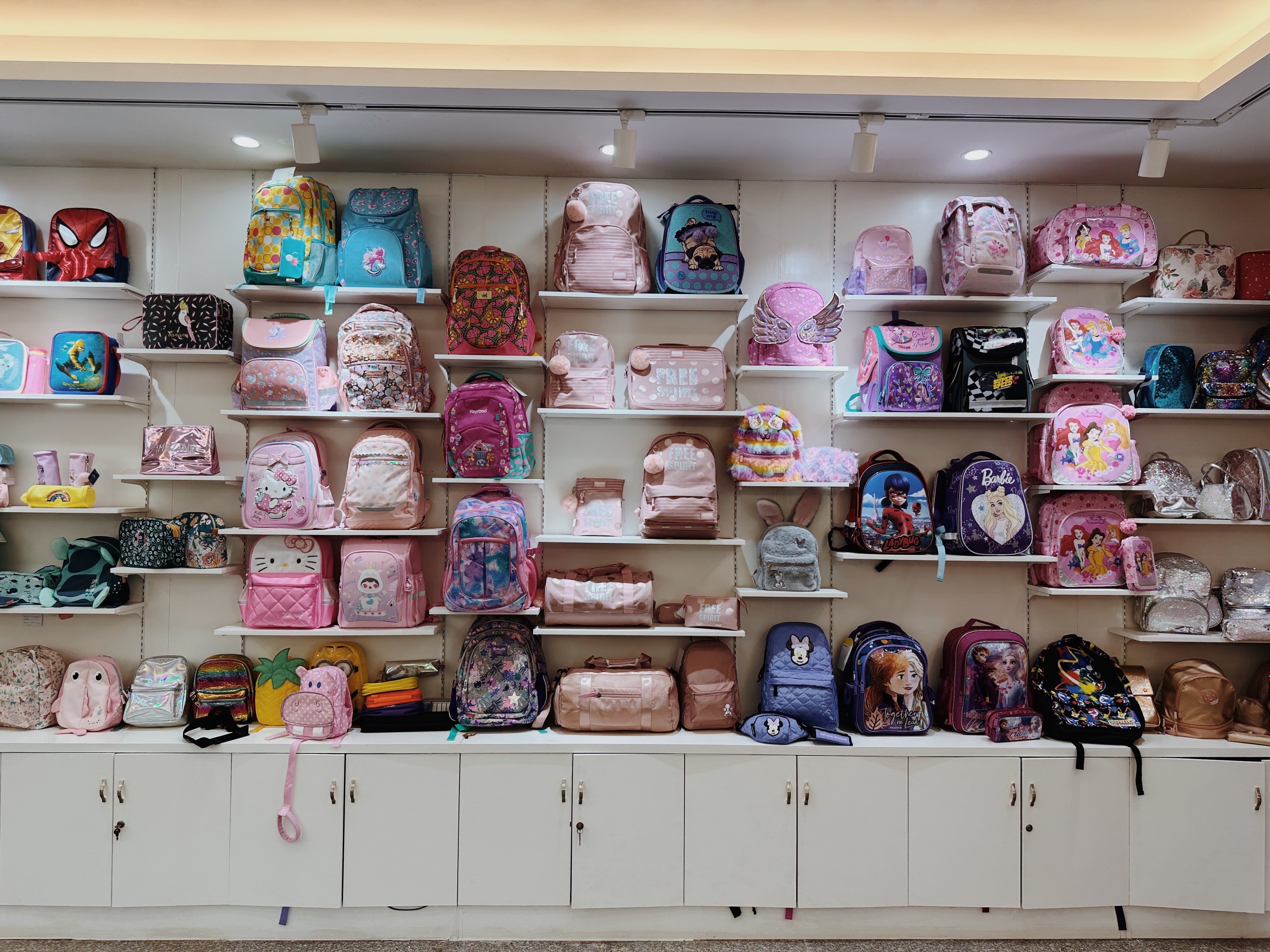 Specialized stitching and assembly lines for student backpacks (Slide 7)